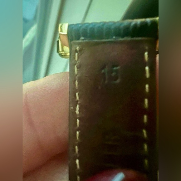 New In Box Vintage Movado Museum Watch Women 25mm Black Dial Gold Tone - Picture 9 of 12